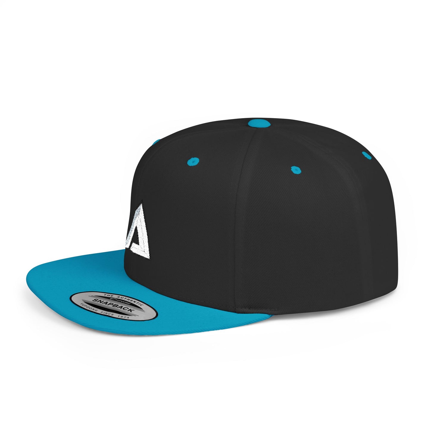 369Fab* Clean Logo Stylish Flat Bill Snapback Hat – Perfect for Casual Outings, Streetwear, Fashion Statements