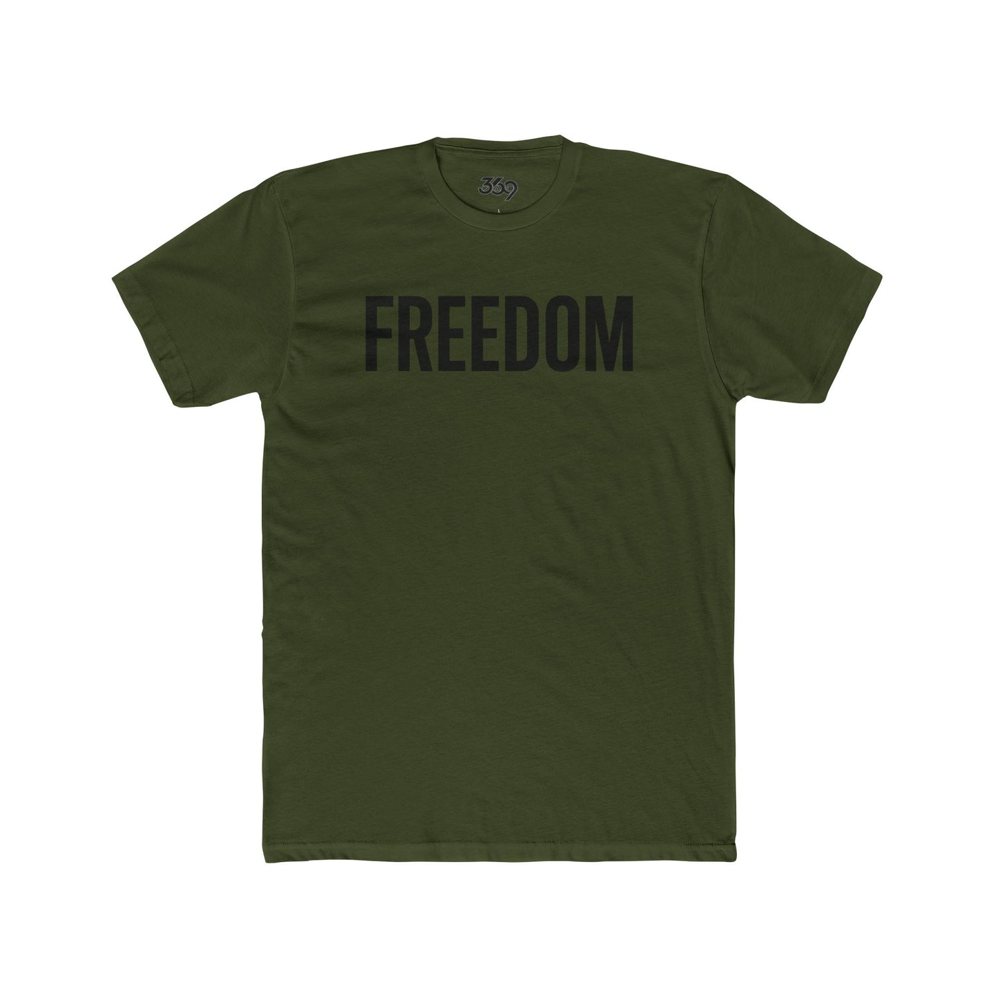 369Fab* Freedom, Uni. Crew Cotton Tee,