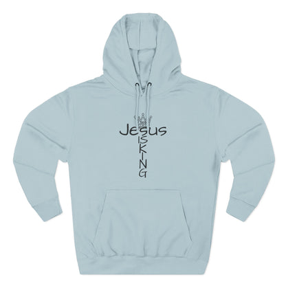 369Fab* Jesus is king, Freedom, Stylish Fleece Hoodie, Unique Streetwear