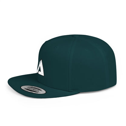 369Fab* Clean Logo Stylish Flat Bill Snapback Hat – Perfect for Casual Outings, Streetwear, Fashion Statements