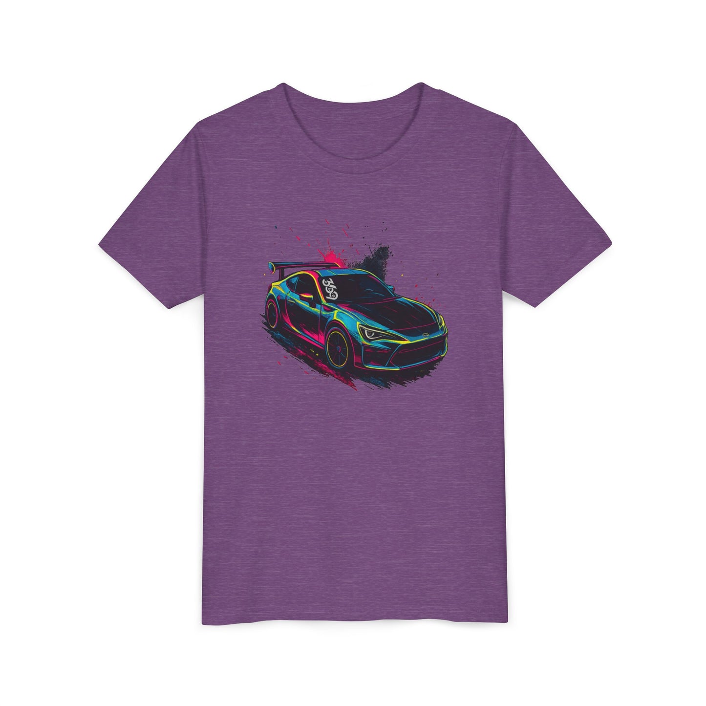 369Fab Limted Edition FR-S Splash, Graphic Youth Tee, Cool Kids T-Shirt, Car Enthusiast Apparel