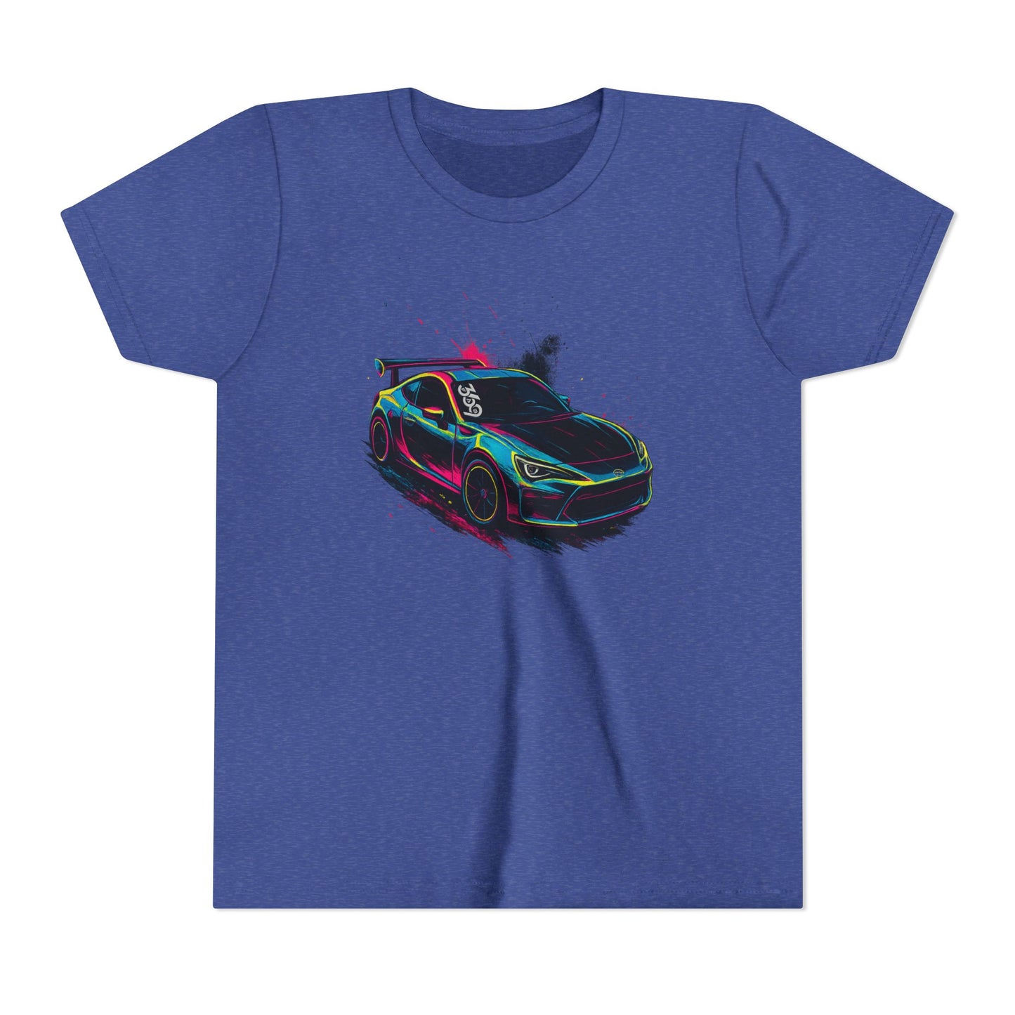 369Fab Limted Edition FR-S Splash, Graphic Youth Tee, Cool Kids T-Shirt, Car Enthusiast Apparel