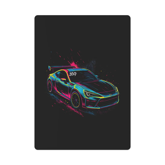 369Fab* Limited Edition FR-S Splash, Poker Card Set, Custom Playing Cards, Unique Collectible Cards