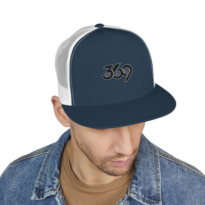 369Fab* 369Fab, Trendy Trucker Cap | Stylish Embroidered Hat
