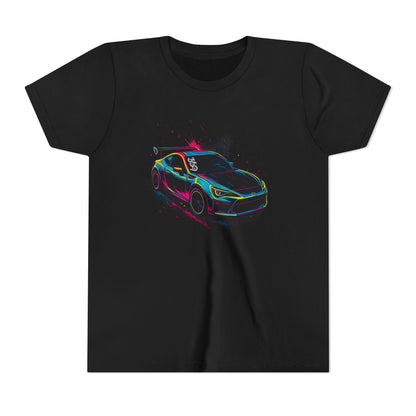 369Fab Limted Edition FR-S Splash, Graphic Youth Tee, Cool Kids T-Shirt, Car Enthusiast Apparel