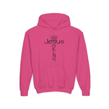 369Fab* Jesus is kin, freedom, Stylish Youth Hoodie