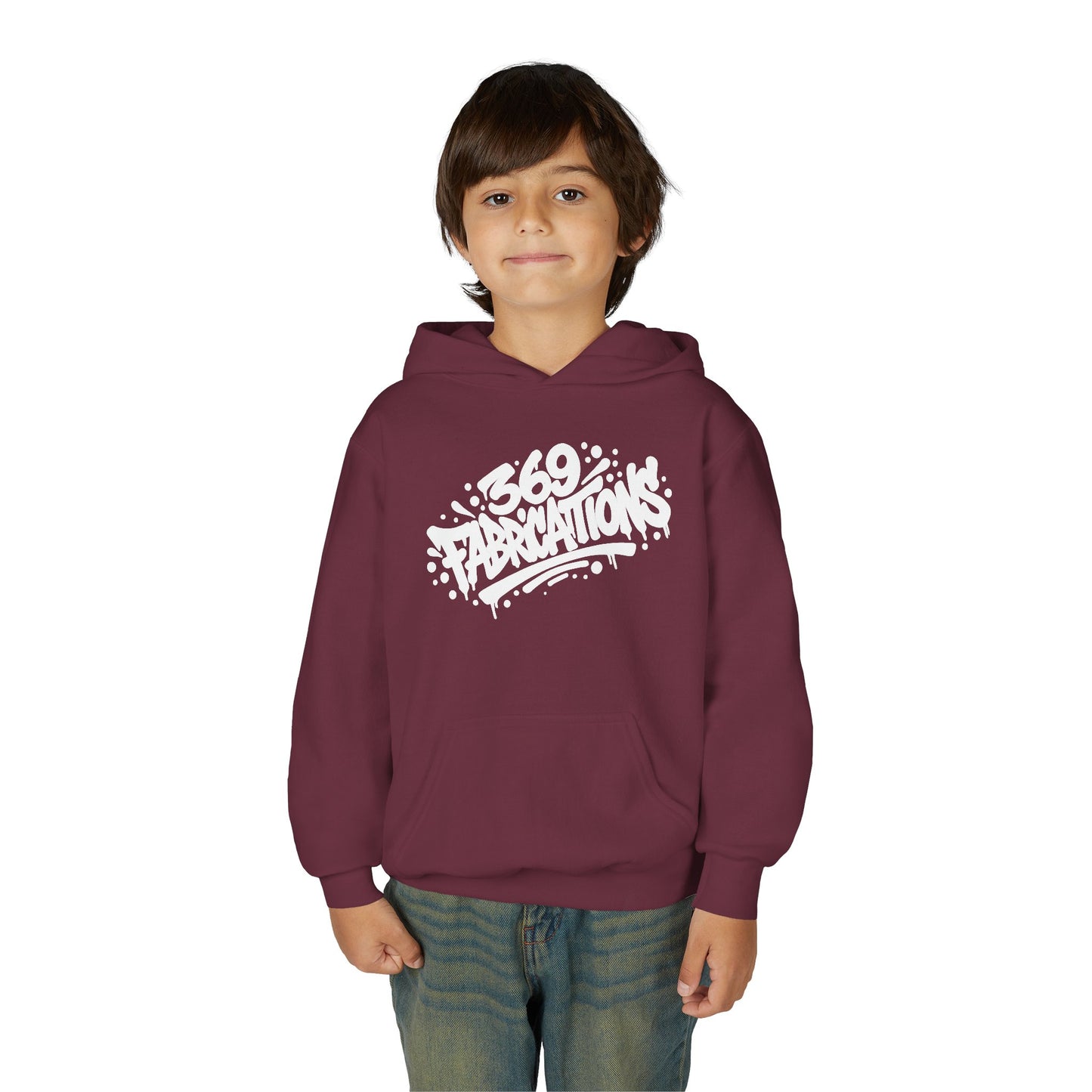 369Fab* W. 369 Fabrications, Stylish Youth Hoodie