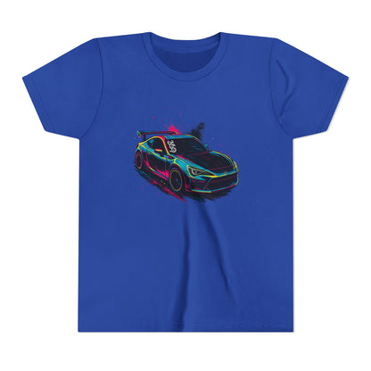 369Fab Limted Edition FR-S Splash, Graphic Youth Tee, Cool Kids T-Shirt, Car Enthusiast Apparel