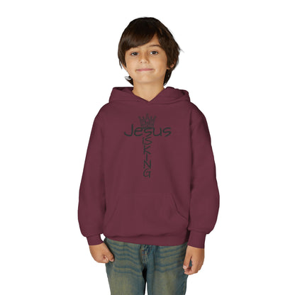 369Fab* Jesus is kin, freedom, Stylish Youth Hoodie