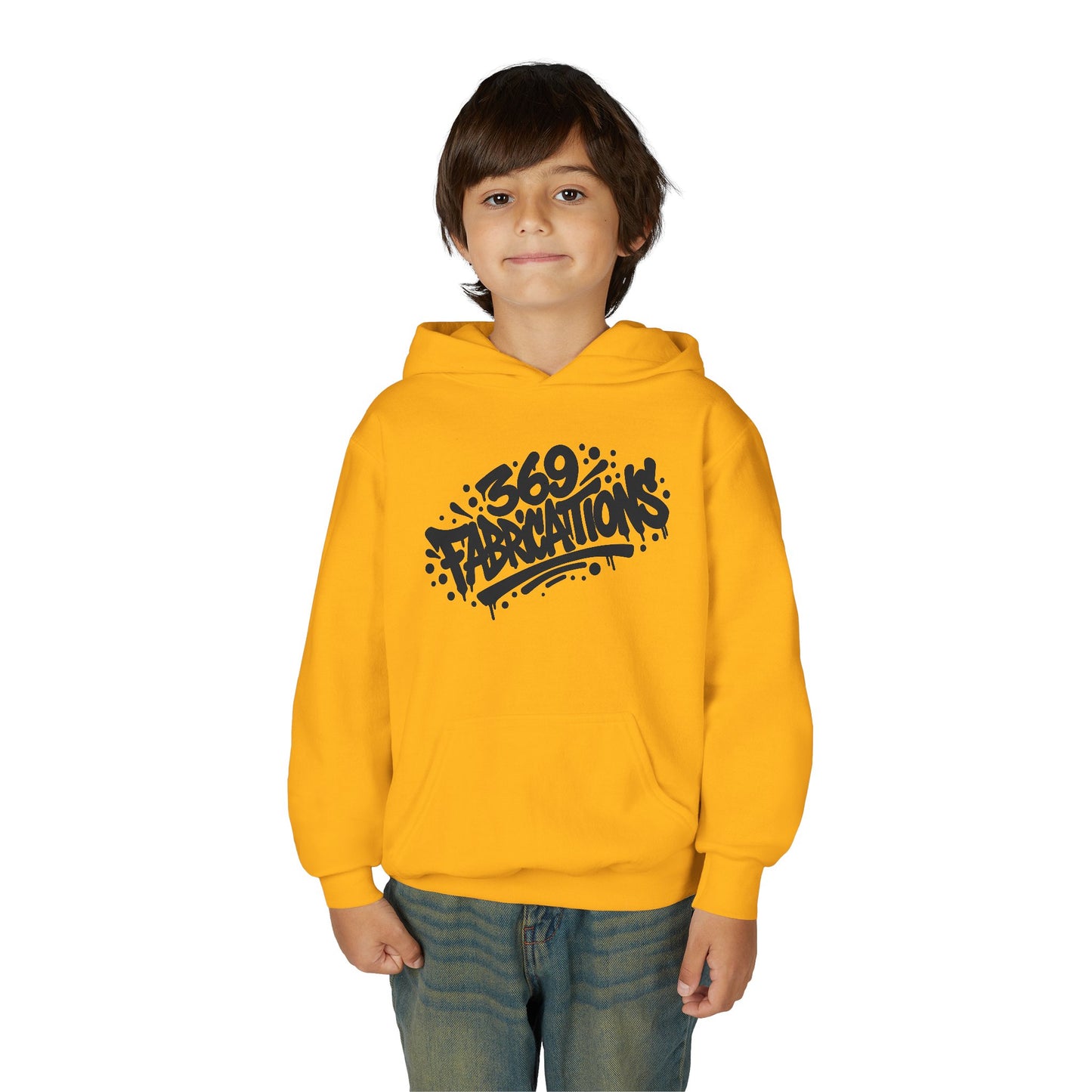 369Fab* B. 369 Fabrications, Stylish Youth Hoodie