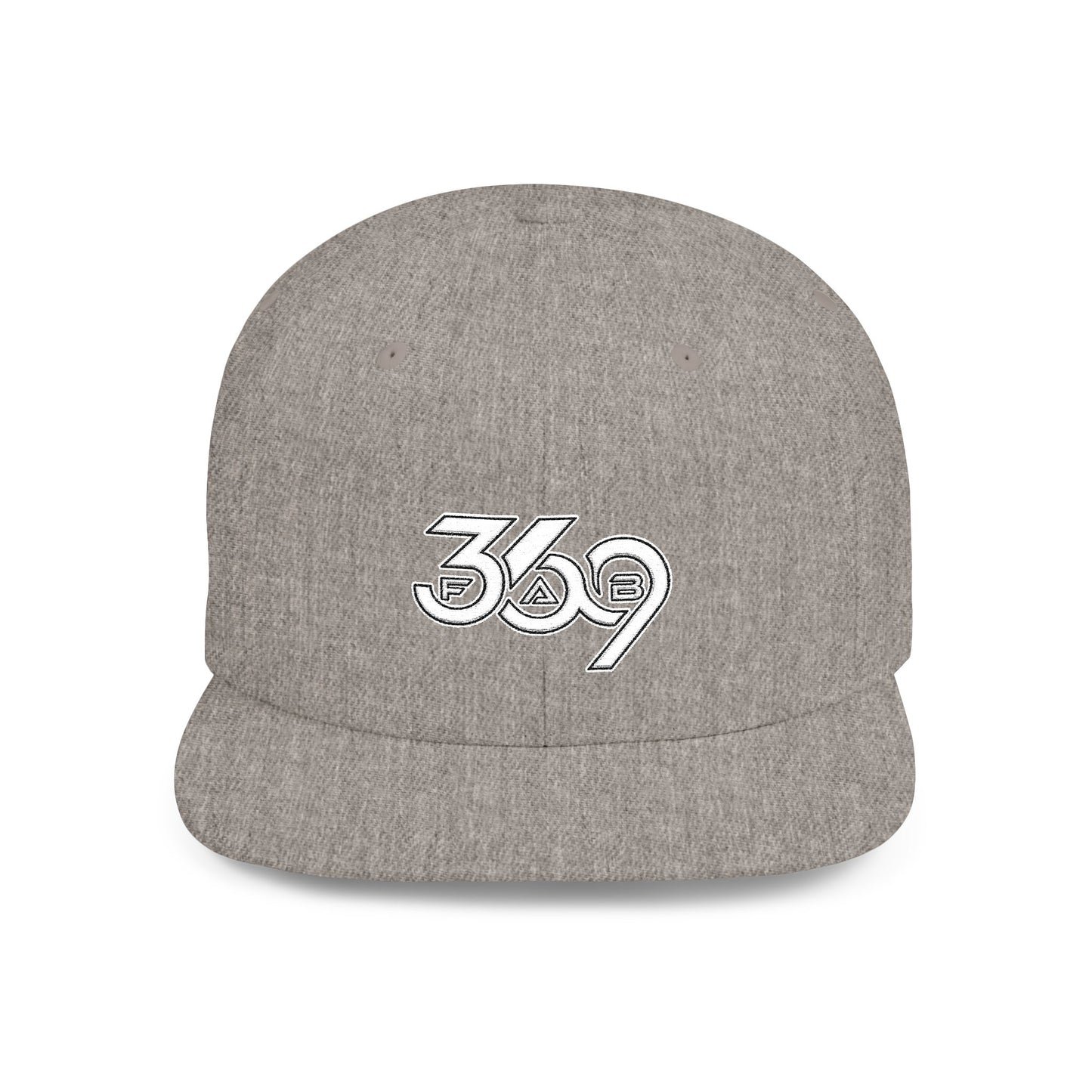 369Fab* 369Fab Stylish Flat Bill Snapback Hat