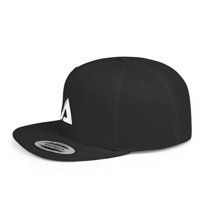 369Fab* Clean Logo Stylish Flat Bill Snapback Hat – Perfect for Casual Outings, Streetwear, Fashion Statements