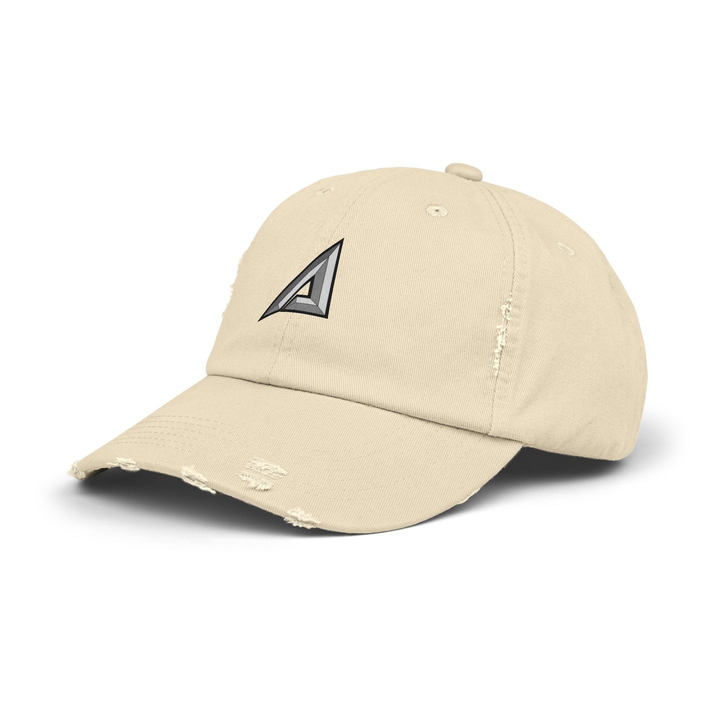 369Fab* W. Logo, Stylish Uni. Distressed Cap with Trendy Design - Perfect for Casual, Everyday Wear