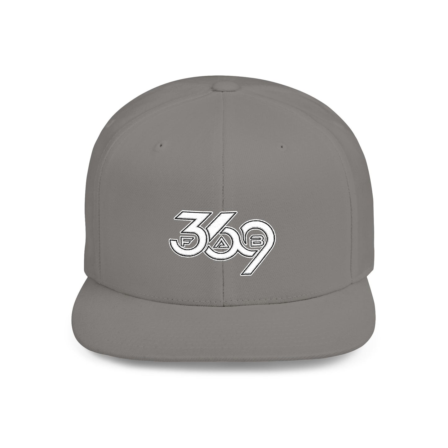 369Fab* 369Fab Stylish Flat Bill Snapback Hat