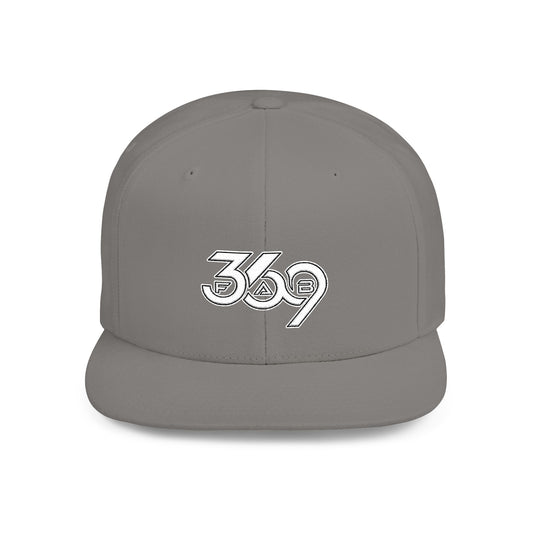 369Fab* 369Fab Stylish Flat Bill Snapback Hat