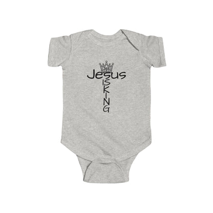 369Fab* Jesus is king, freedom, Infant , Baby Outfit, Newborn, Toddler Wear.