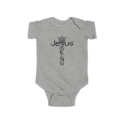 369Fab* Jesus is king, freedom, Infant , Baby Outfit, Newborn, Toddler Wear.