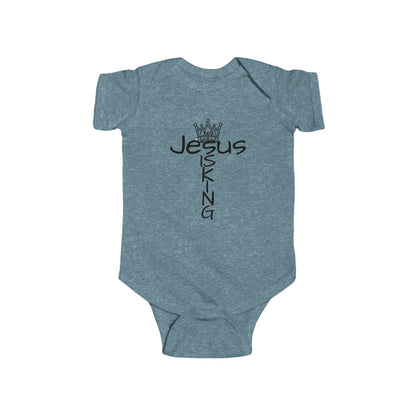 369Fab* Jesus is king, freedom, Infant , Baby Outfit, Newborn, Toddler Wear.