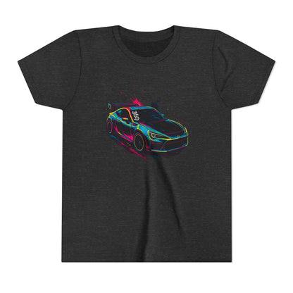369Fab Limted Edition FR-S Splash, Graphic Youth Tee, Cool Kids T-Shirt, Car Enthusiast Apparel