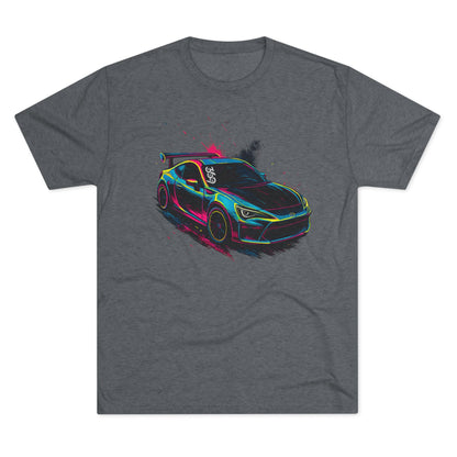 369Fab* Limited Edition FR-S Splash, Uni. Tri blend T-Shirt for Car Enthusiasts