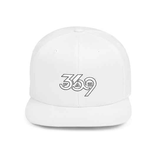 369Fab* 369Fab Stylish Flat Bill Snapback Hat