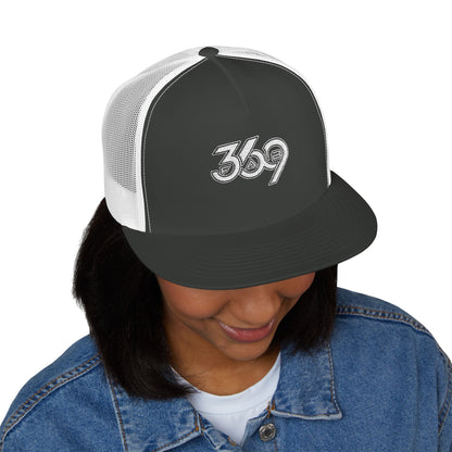 369Fab* 369Fab, Trendy Trucker Cap | Stylish Embroidered Hat