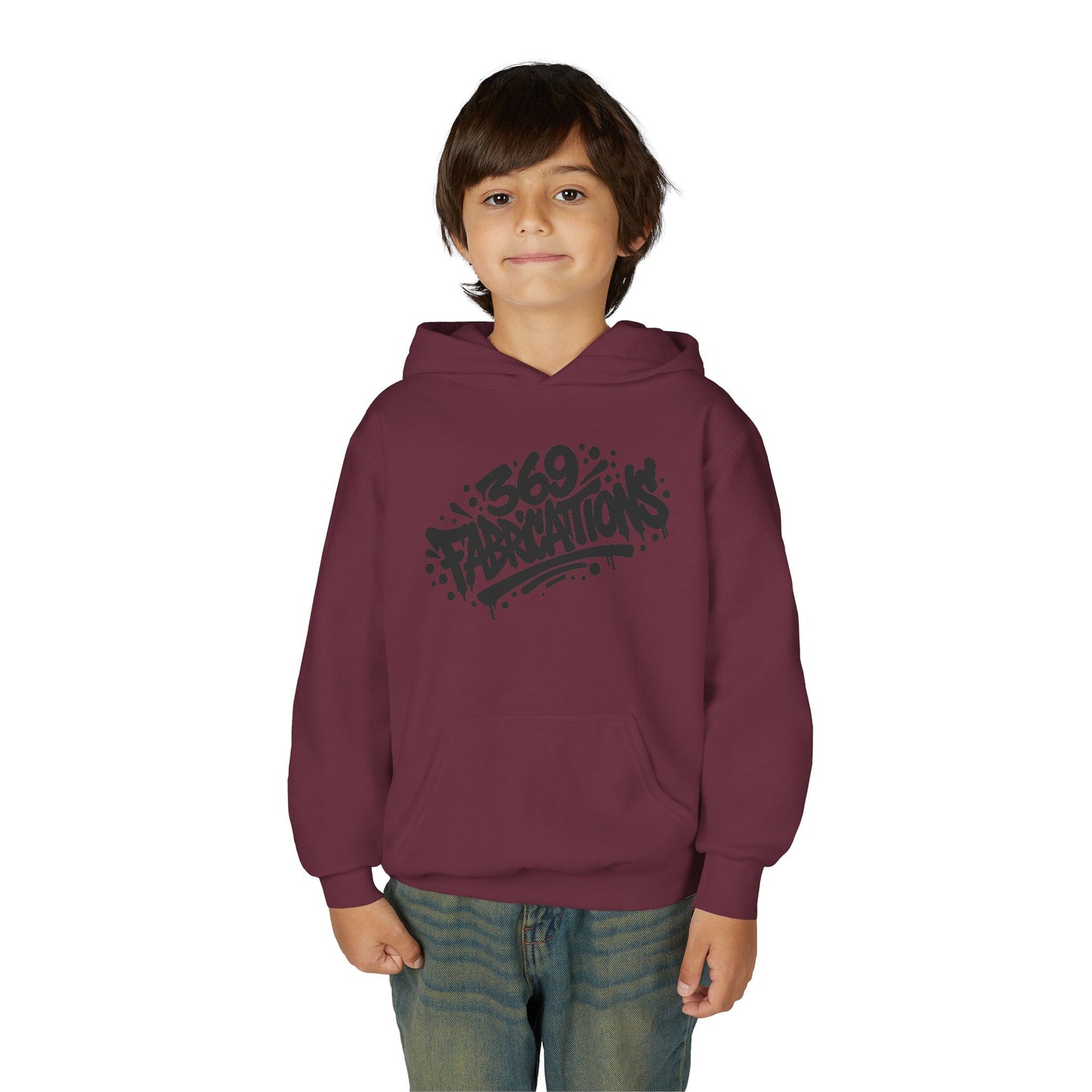 369Fab* B. 369 Fabrications, Stylish Youth Hoodie