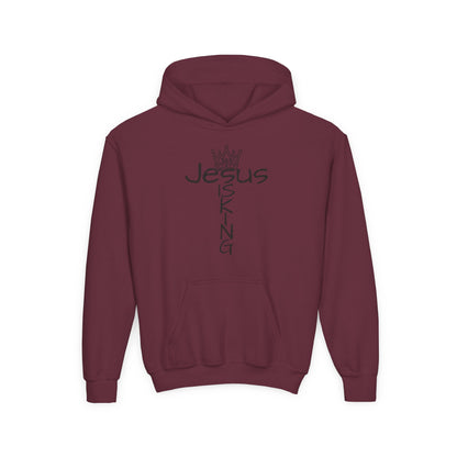 369Fab* Jesus is kin, freedom, Stylish Youth Hoodie