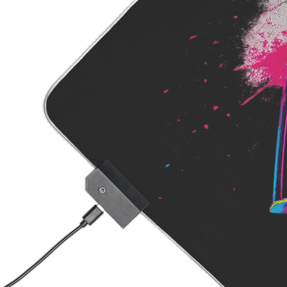 369Fab* Limited Edition FR-S Splash, LED Gaming Mouse Pad