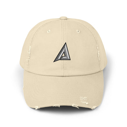 369Fab* W. Logo, Stylish Uni. Distressed Cap with Trendy Design - Perfect for Casual, Everyday Wear