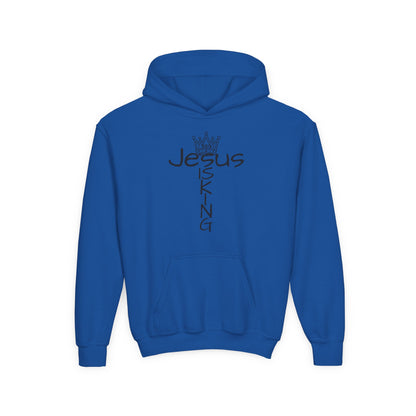 369Fab* Jesus is kin, freedom, Stylish Youth Hoodie