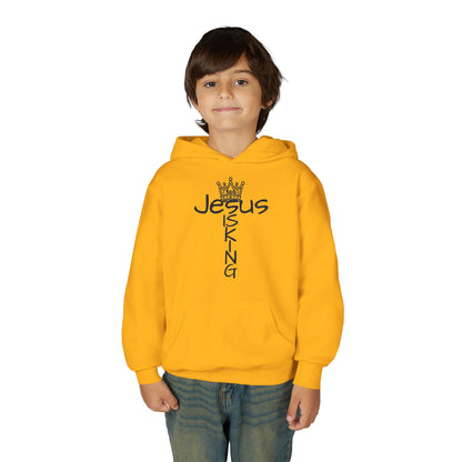 369Fab* Jesus is kin, freedom, Stylish Youth Hoodie