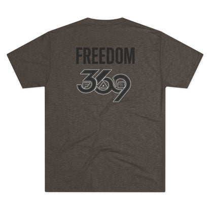 369Fab* Jesus is King , FREEDOM, Uni. Tri blend T-Shirt