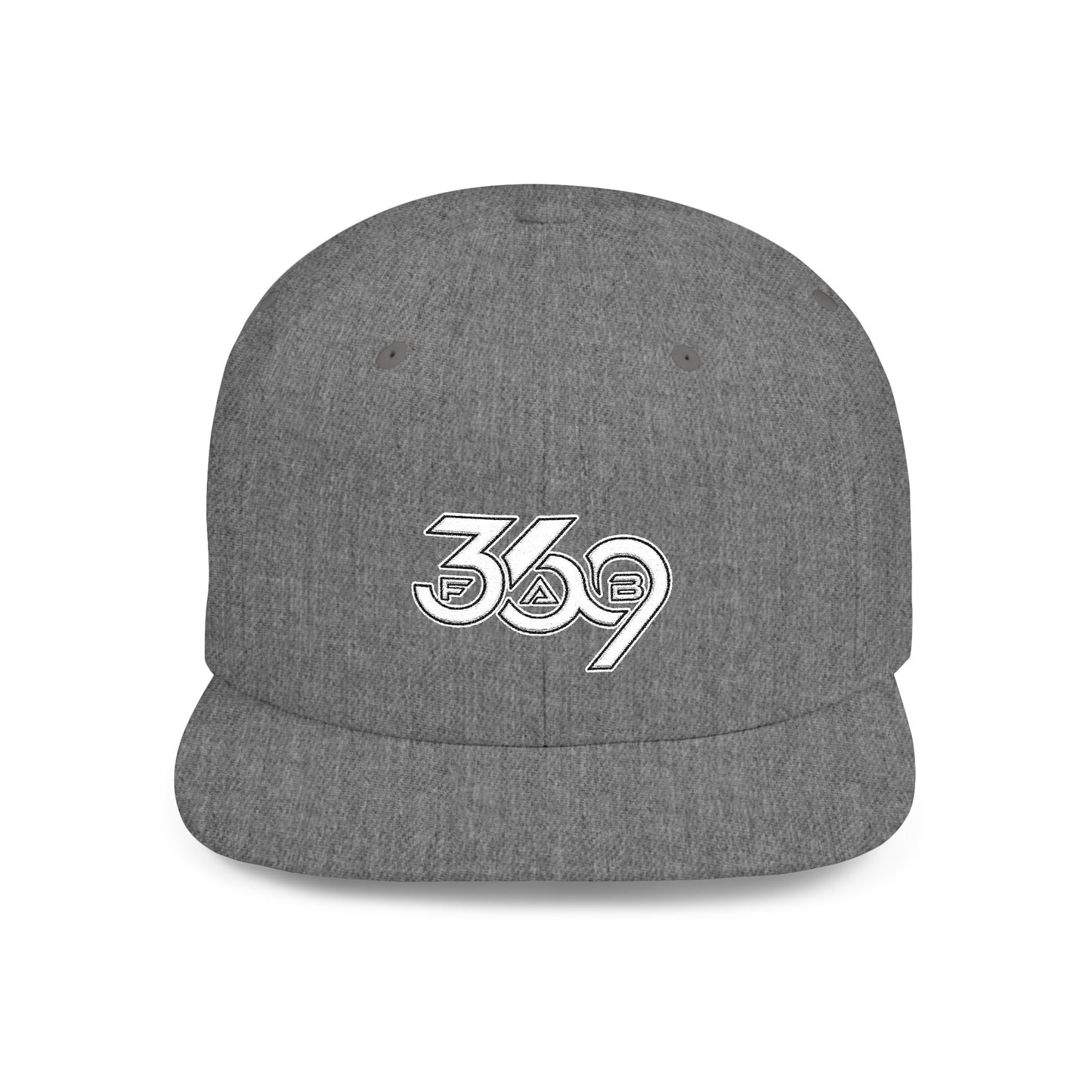 369Fab* 369Fab Stylish Flat Bill Snapback Hat