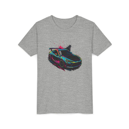 369Fab Limted Edition FR-S Splash, Graphic Youth Tee, Cool Kids T-Shirt, Car Enthusiast Apparel