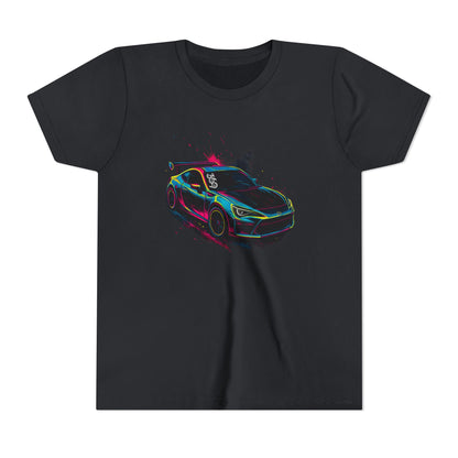 369Fab Limted Edition FR-S Splash, Graphic Youth Tee, Cool Kids T-Shirt, Car Enthusiast Apparel