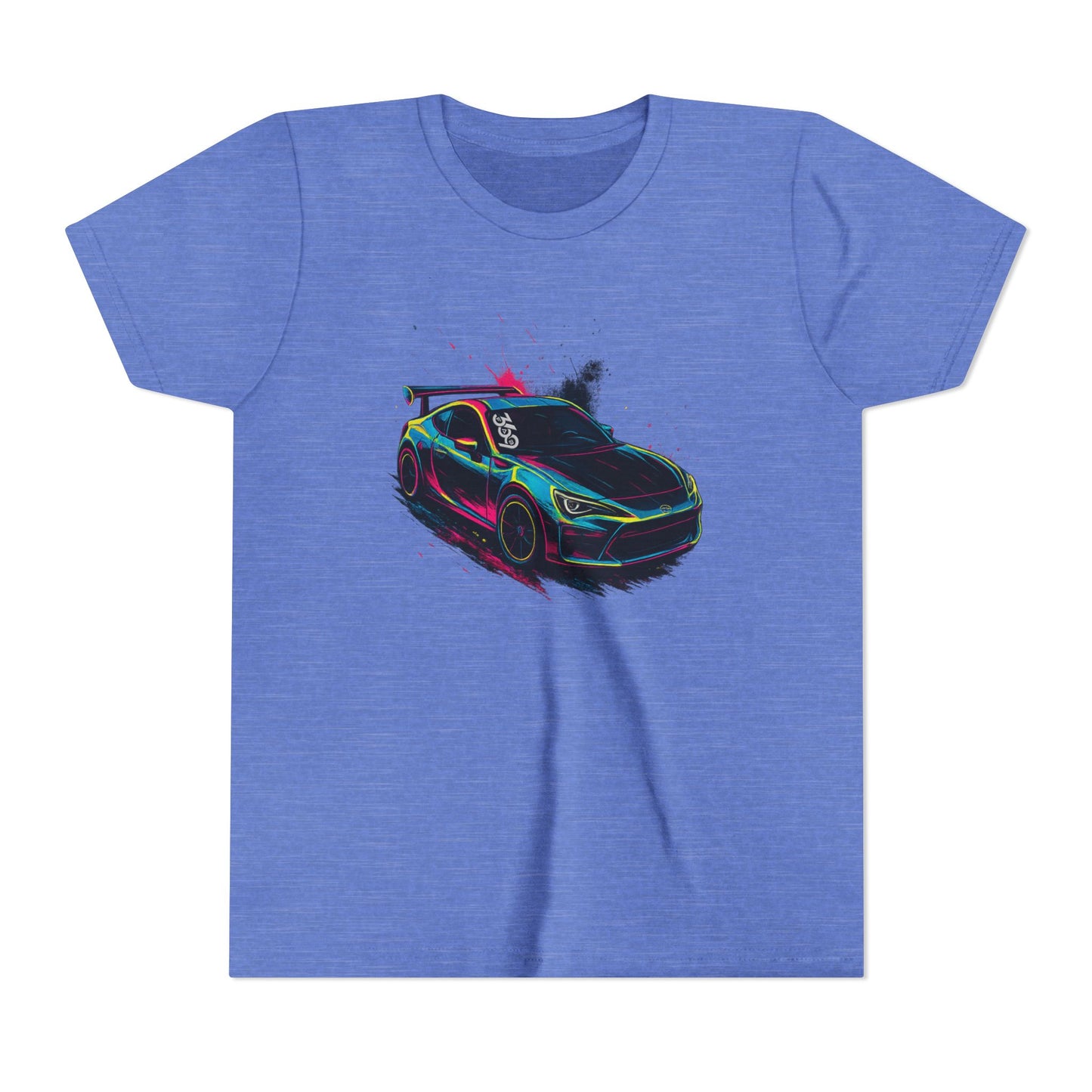 369Fab Limted Edition FR-S Splash, Graphic Youth Tee, Cool Kids T-Shirt, Car Enthusiast Apparel