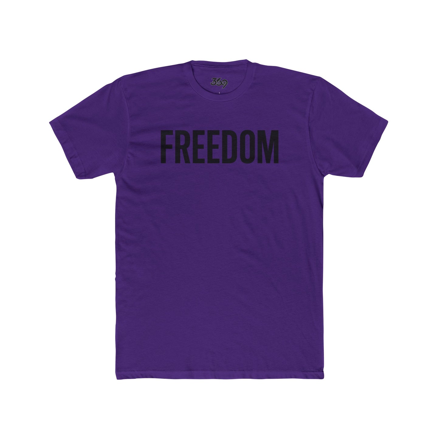 369Fab* Freedom, Uni. Crew Cotton Tee,