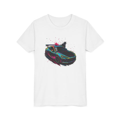 369Fab Limted Edition FR-S Splash, Graphic Youth Tee, Cool Kids T-Shirt, Car Enthusiast Apparel