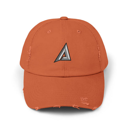 369Fab* W. Logo, Stylish Uni. Distressed Cap with Trendy Design - Perfect for Casual, Everyday Wear