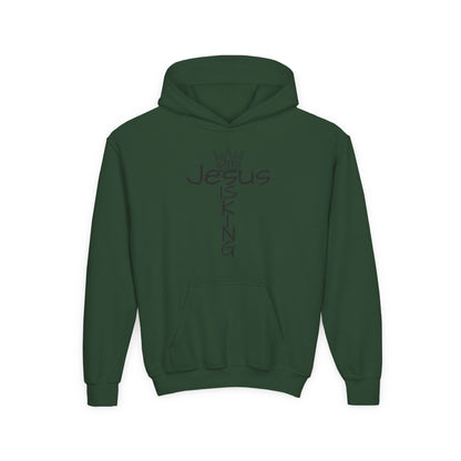 369Fab* Jesus is kin, freedom, Stylish Youth Hoodie