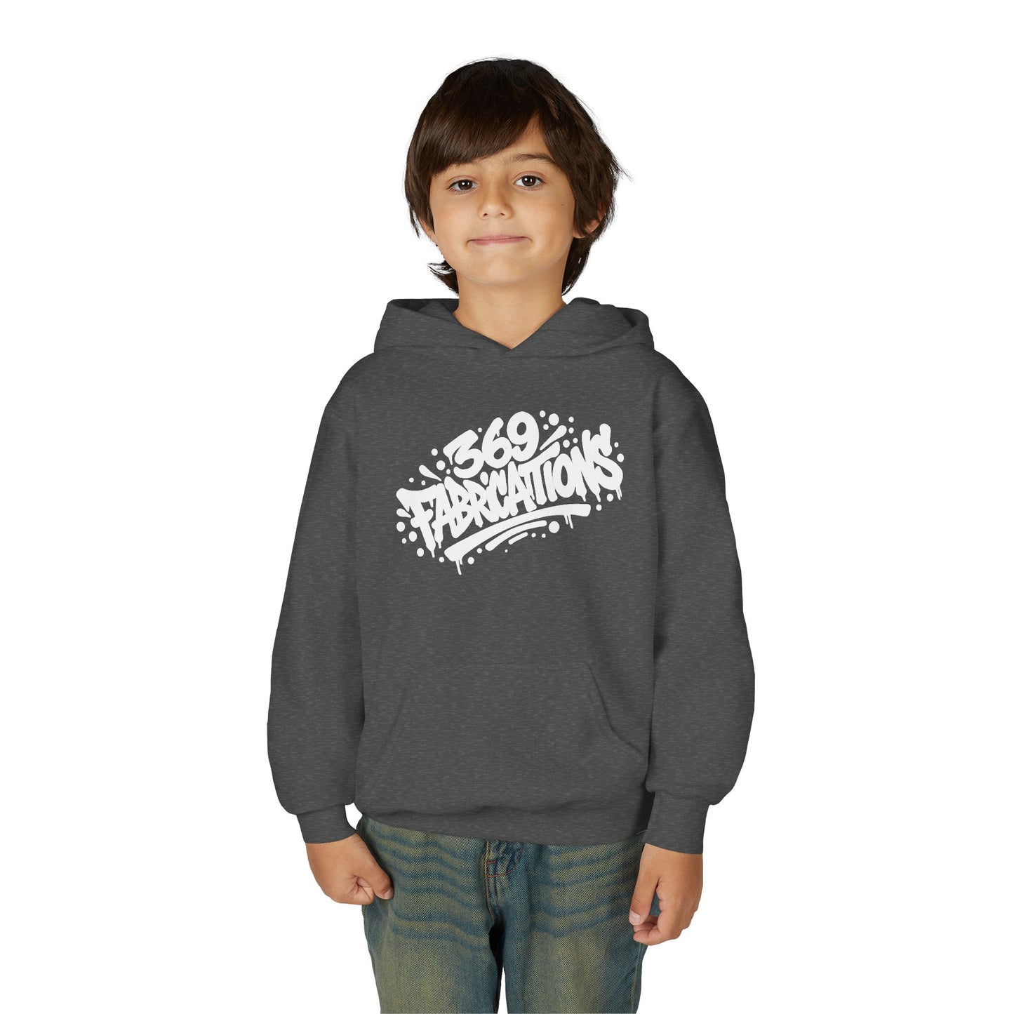 369Fab* W. 369 Fabrications, Stylish Youth Hoodie
