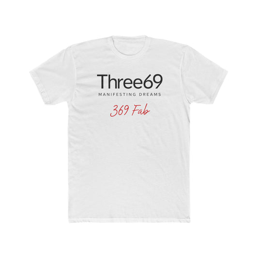 369Fab* Manifesting Dreams, Uni. Cotton Crew Tee, Inspirational Tee, Motivational Shirt