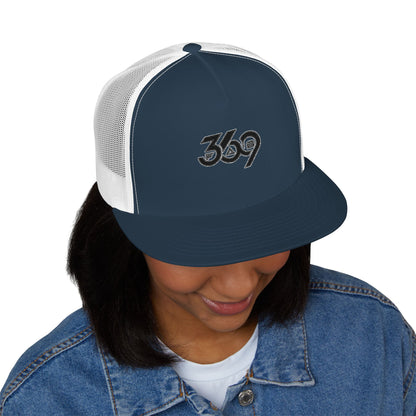 369Fab* 369Fab, Trendy Trucker Cap | Stylish Embroidered Hat