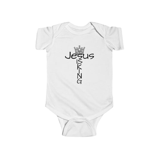 369Fab* Jesus is king, freedom, Infant , Baby Outfit, Newborn, Toddler Wear.