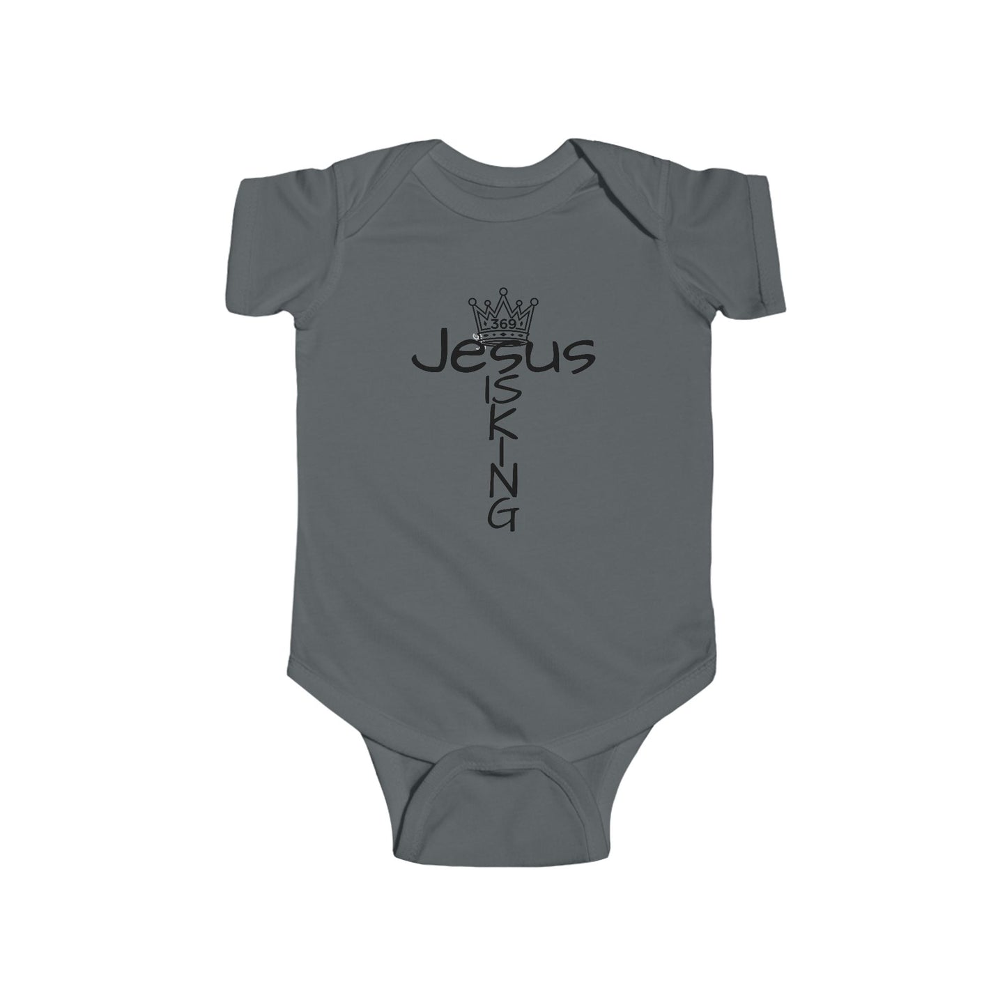 369Fab* Jesus is king, freedom, Infant , Baby Outfit, Newborn, Toddler Wear.