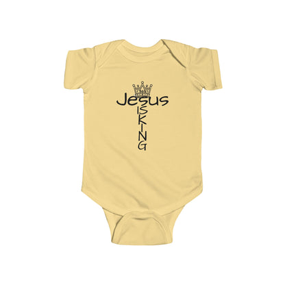 369Fab* Jesus is king, freedom, Infant , Baby Outfit, Newborn, Toddler Wear.