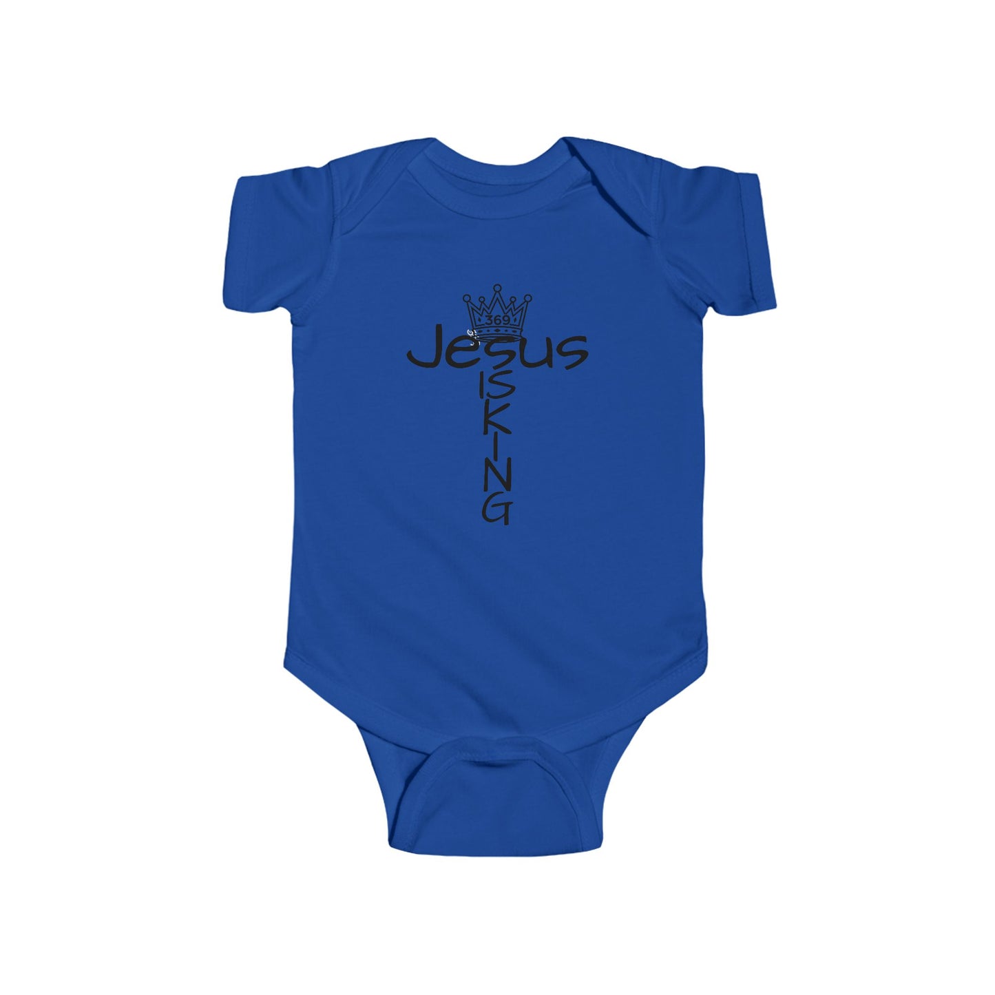 369Fab* Jesus is king, freedom, Infant , Baby Outfit, Newborn, Toddler Wear.