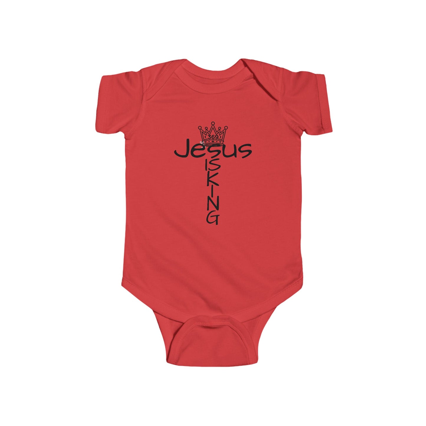 369Fab* Jesus is king, freedom, Infant , Baby Outfit, Newborn, Toddler Wear.