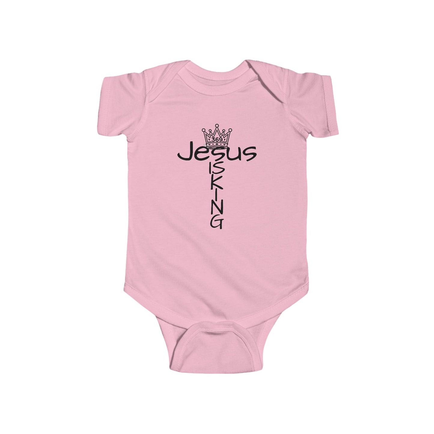 369Fab* Jesus is king, freedom, Infant , Baby Outfit, Newborn, Toddler Wear.